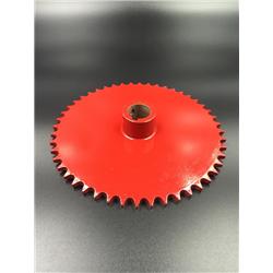 Agriculture Sprocket 40C48T Red Painted - Roller Chain Sprocket 40C-48T