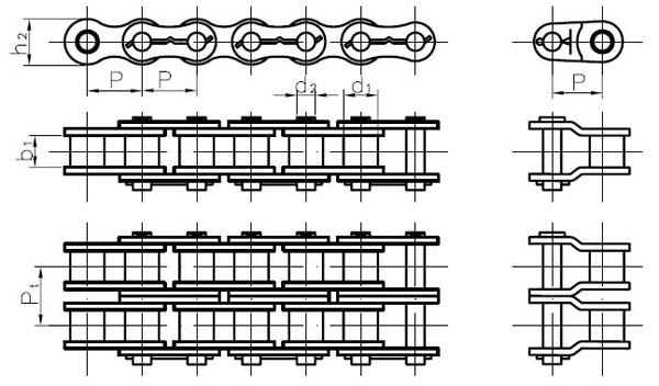 ROLLER CHAIN FOR OIL FIELD
