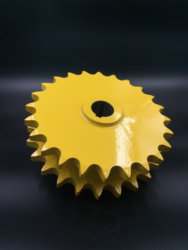 AgriculturalSprocket D80C 24H Yellow painted