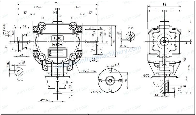 ept-1080 gearbox draw